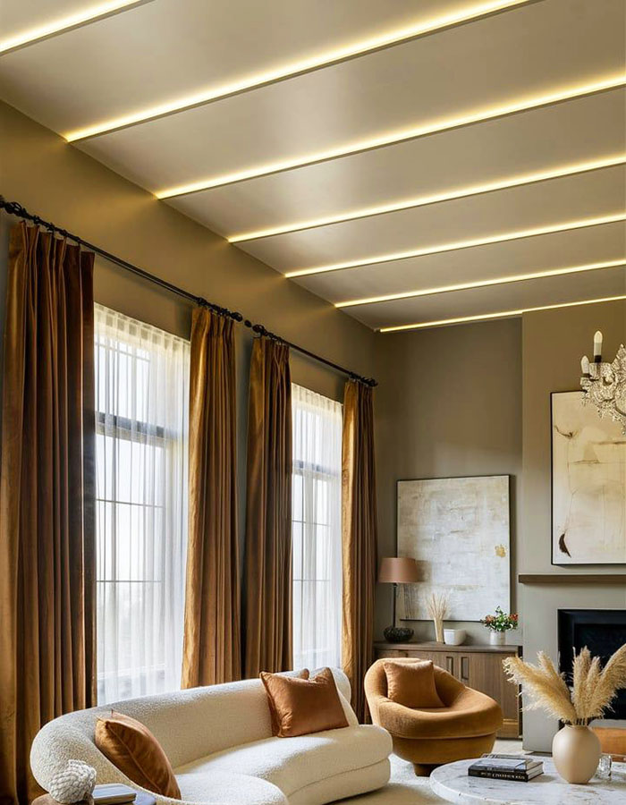 Trần thạch cao đơn giản đẹp